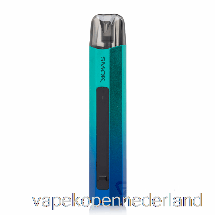Elektronische Sigaret Vape Smok Nfix Pro 25w Pod-systeem Blauw Groen